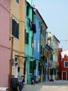 Houses on Burano, Venice