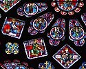 Rose window in Chartres cathedral